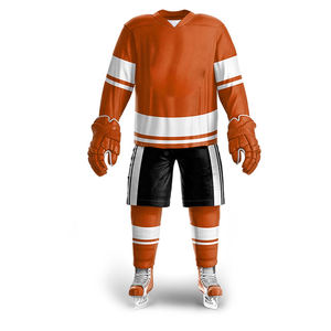Uniforme de hockey sobre hielo al por mayor de calidad superior Precio razonable Diseño profesional Bajo MOQ Mejor material Uniforme de hielo Hokey Nuevo - Product Image 4