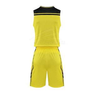 Uniforme de basket-ball grande taille de haute qualité, 100% polyester, anti-UV, séchage rapide, respirant, couleur personnalisée, nouveau style, prix de gros - Product Image 2