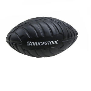 Logo imprimé Taobao Tmall Marchandises PU Mousse Anti Stress Jouets Mini Ballon De Rugby Football Américain Porte-clés - Product Image 2