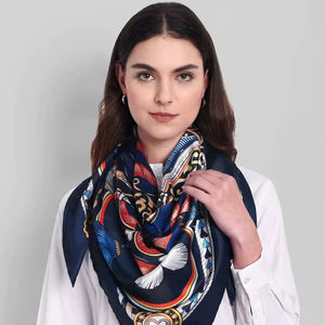 Service de fabrication de foulards en satin imprimés sur mesure, marque privée pour la marque d'entreprise et les cadeaux promotionnels - Product Image 1