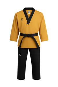 Taekwondo WTF uniforme Zevran marca Unisex 100% algodón artes marciales precio de fábrica - Product Image 2