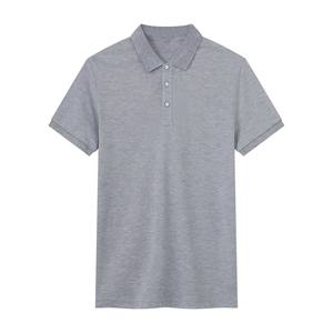 Polo d'été à manches courtes et col à revers, couleur unie, personnalisable avec logo OEM, broderie d'équipe d'entreprise, impression, vêtements de travail à séchage rapide, t-shirt - Product Image 1