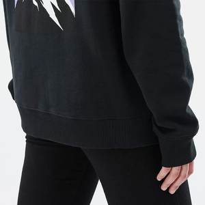 Nouveauté Sweat-shirt à capuche décontracté pour femmes avec logo personnalisé imprimé Noir Vêtement de créateur vintage Sweat-shirt streetwear Col à capuche Hiver - Product Image 5