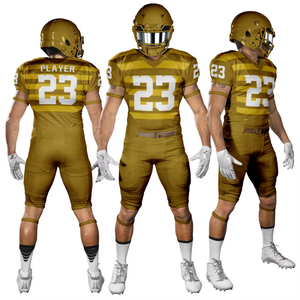 Ensemble d'uniformes de football américain pour jeunes avec logo imprimé par sublimation sur mesure Kit de maillot respirant en polyester 100% - Product Image 4