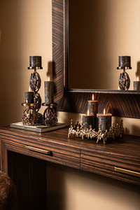 Hot New Luxury Metal Gold Tealight <b>Candle</b> Holder Elegant Style Customized Home Decor for Christmas Tabletop Decor <b>Candle</b> Display - Product Image 3