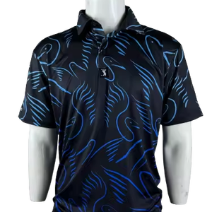 Polo de golf de alta calidad, diseño personalizado, impresión por sublimación completa, diseño gratuito, mejor precio, bajo MOQ, mezcla de más diseño - Product Image 1