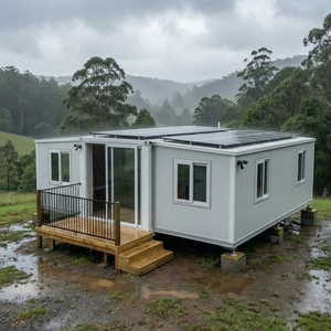 Fabricant <span class=keywords><strong>professionnel</strong></span> de maisons modulaires modernes, exportateur de maisons modulaires, maisons conteneurs pliables avec panneaux solaires - Product Image 2