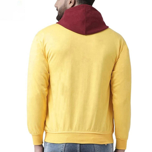 Sweat à capuche zippé surdimensionné en molleton 100% coton pour homme, personnalisé, hiver - Product Image 2