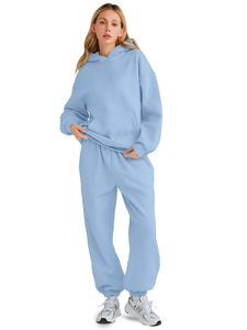 Ensemble de survêtement Streetwear pour femmes Top vente 100% coton survêtement personnalisé mode formation Jogging porter des survêtements - Product Image 2