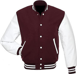 El Mejor Precio de moda para la venta en línea de cuero y algodón para hombres Chaqueta varisty DE ALTO fabricante de moda con diseño personalizado - Product Image 2