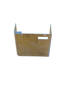 Pièce d'enceinte industrielle en acier avec bords pliés et découpes de montage pour boîtier de machine sur mesure, personnalisable à la demande - Product Image 5