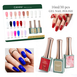 CANNI Nail Art 16ml Gel <span class=keywords><strong>Semi</strong></span>-Permanent Soak-Off Couleur Naturelle Nude Transparent Vernis à Ongles Gel UV Laque Émail - Product Image 3