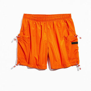 Pantalones Cortos de Nailon Sólido No Tejido Personalizados OEM, Pantalones Cortos de Verano de Poliéster con Memoria, Casuales de Playa, de Secado Rápido y Transpirables, Unisex - Product Image 4