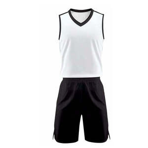 Uniforme de basketball imprimé respirant de haute qualité, sans manches, grande taille, personnalisable, vêtements d'équipe sportive 100% - Product Image 2