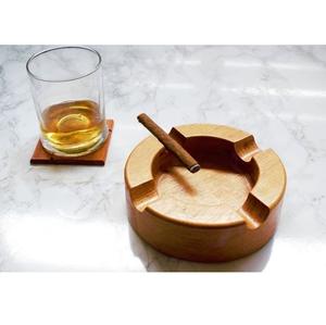 Cenicero de madera de la mejor calidad Cenicero hecho a mano Premium para cigarros y uso al aire libre Elegante y ecológico de la India - Product Image 5
