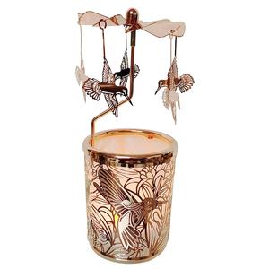 High Quality New Handmade Durable Candle Holder Lantern for Wedding and <b>Christmas</b> Celebration Metal with <b>Rose</b> <b>Gold</b> Finished - Product Image 1