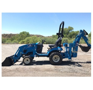 Mini-tracteur LS MT125 performant à vendre, doté d'une transmission hydrostatique à 2 vitesses et d'un refroidissement liquide à 3 cylindres - Product Image 4