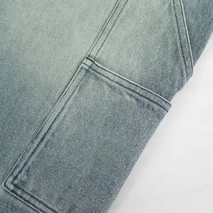 Nouveau style 2026 – Jean décontracté pour homme, streetwear, taille haute, en denim, sur mesure, avec strass tendance - Product Image 5