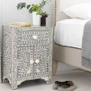 โต๊ะกาแฟทรงธรรมชาติ งานฝีมือ ประดับด้วยเปลือกหอยและกระดูก ดีไซน์ทันสมัย - Product Image 1