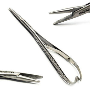 Porte-aiguilles Mathieu en acier inoxydable de haute qualité, régulier, manuel, réutilisable, forceps chirurgical pour ligature de suture - Product Image 1