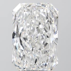 Diamante cultivado en laboratorio con corte radiante de 10.56 ct para la fabricación de joyas - Product Image 1