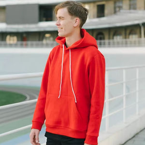 2025 Men's 100% Cotton Casual <b>Trendy</b> Solid Winter Embroidered Comfortable Fit Sporty Stylish Outfits <b>Hoodie</b> Unisex - Product Image 1