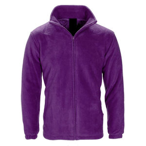 "Wholesale <b>Men's</b> Micro <b>Fleece</b> <b>Jacket</b> - Full Zipper, <b>Sherpa</b> <b>Fleece</b>, Windproof, Embroidered Cotton Knit Microfleece <b>Men's</b> <b>Jackets</b> - Product Image 2