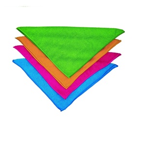 High Quality 100% <b>Microfiber</b> Car Cleaning Cloth with Plastic Handle Durable Floor <b>Mop</b> Towel - Product Image 1