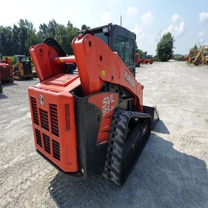 Tout nouveau Kubota SVL95-2s Skid Steer Loader à vendre chargeuse sur pneus Huade cylindre hydraulique boîte de vitesses pompe moteur roulement PLC - Product Image 4