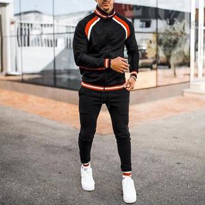 Survêtements de course pour hommes Jogging Streetwear Sweat à capuche Logo personnalisé Survêtement Nouveau design de mode Coupe-vent pour hommes - Product Image 5