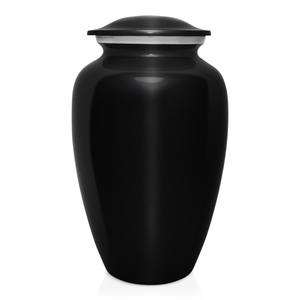 Gray Handmade Metal Adult Ashes Urn Modern Design Funeral Customized Printing 10 Inch 3.4L Capacity Tabletop <b>Vase</b> Best Price - Product Image 4