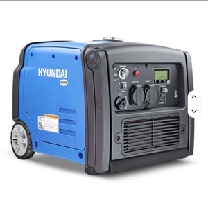 Générateur onduleur à essence 6600W à démarrage électrique, onde sinusoïdale pure, télécommande, mode ECO, sur roues, pour usage domestique, réservoir de carburant 10L, autonomie 10h - Product Image 1