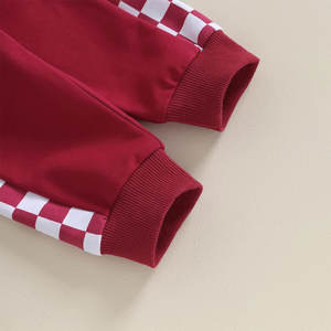 Personalizado de lujo de peso pesado recortado crudo dobladillo corte 3D bordado apliques recortado francés Terry Zip Up de gran tamaño - Product Image 5