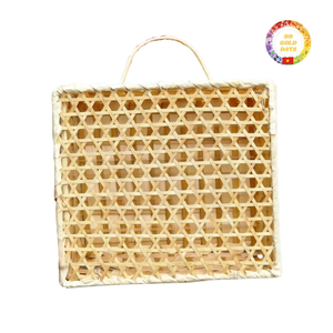 Cesta de bambú hecha a mano ecológica para almacenamiento de regalos Festival y decoración de negocios - Product Image 1