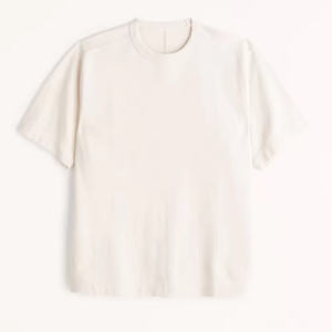 T-shirts de gym pour hommes personnalisés 100% jersey de coton coupe ajustée gris solide logo vierge design brodé anti-rides en vrac - Product Image 5