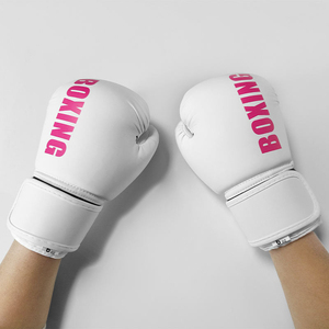Gants de boxe avec logo personnalisé Meilleure vente Gants de boxe de haute qualité Meilleur prix Fabricant pakistanais Gants de boxe de combat en cuir PU pour hommes - Product Image 4