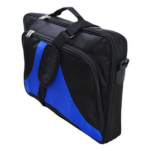 Briefcase Bag Water Resistant Shoulder Bag with Dual Compartments Leather Handles <b>Luggage</b> <b>Strap</b> Front Pocket Laptop Bags - Product Image 4