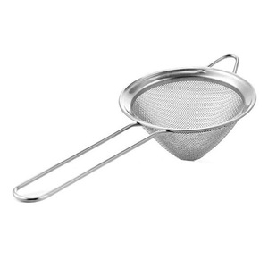 Colador de Cócteles de Malla Fina Metálica Color Plata 2026, Diseño Elegante para Restaurantes y Bares, para Vino, Disponible al por Mayor - Product Image 1