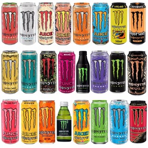 เครื่องดื่มให้พลังงาน Monster คุณภาพพรีเมียม ขายส่ง น้ำตาลน้อย ปราศจากน้ำตาล ได้รับการรับรองฮาลาล ผสมสารปรุงแต่งจากน้ำ - Product Image 6