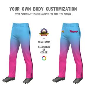 2026 New Arrival Custom <b>Men</b> Baseball Pants <b>Stretch</b> Polyester Performance Uniform <b>Trousers</b> Reinforced Knee Team Sportswear - Product Image 4