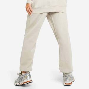 Venta al por mayor de chándal personalizado de peso pesado 100% algodón de color sólido pulóver conjunto de chándal Unisex liso Sudadera con capucha Jogger para mujer - Product Image 6