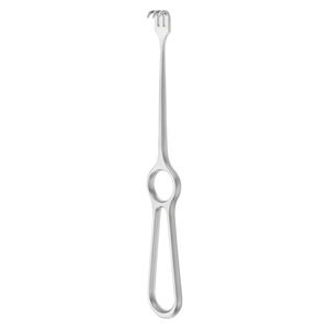 Ecarteur de plaie VOLKMANN 220 mm 8.34 "3 dents profondeur nette 9 mm largeur 13 mm écarteur chirurgical Senn Miller - Product Image 4