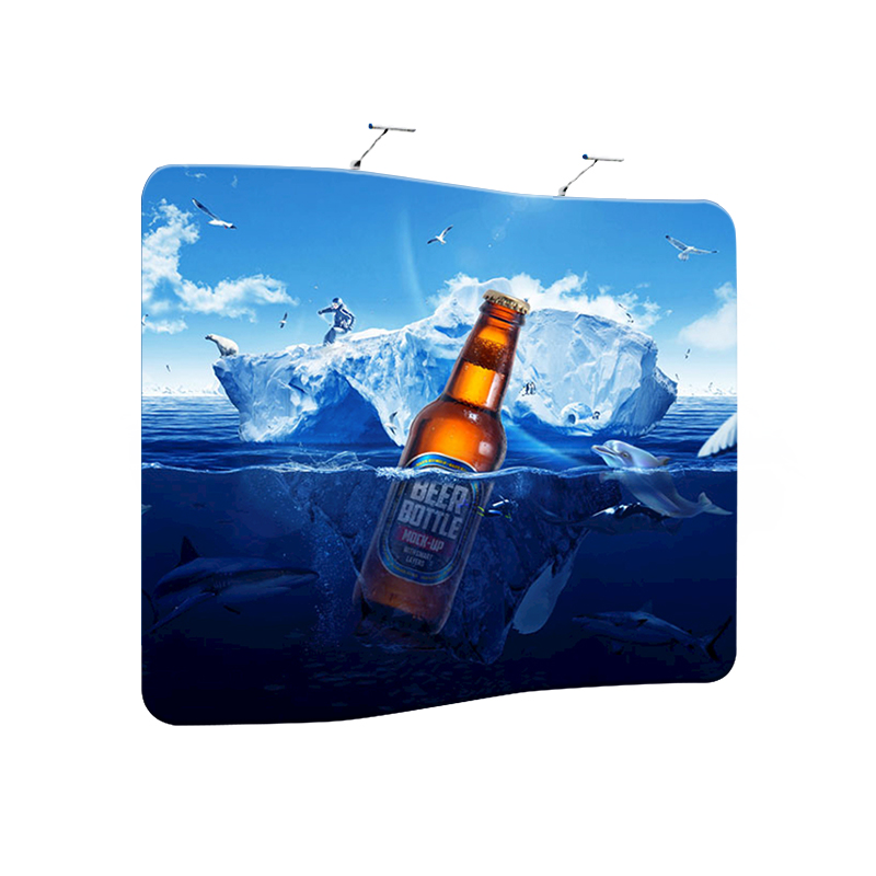 10x10 портативная Натяжная ткань фото всплывающая Стенд фон печать стенд Торговая выставка дисплей