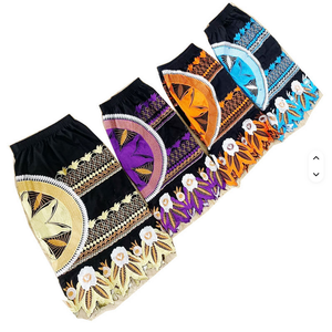 Mini jupe solide décontractée pour femmes 100% polyester tissu broderie couleur personnalisée taille OEM Service lavable antibactérien séchage rapide - Product Image 6