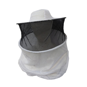Voile d'apiculteur en polycoton sur mesure de haute qualité avec capuche d'escrime bretelles élastiques voile d'abeille - Product Image 6