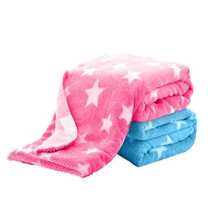 Luxueux 100% laine bébé polaire couverture Jacquard Style brodé flanelle laine jeter pour lit canapé voyage-chaud confort confortable - Product Image 3