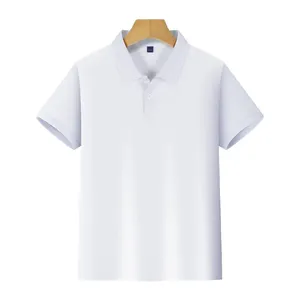 Camiseta de Verano Ligera y Cómoda de Secado Rápido, Transpirable, de Alta Calidad, de Algodón para Hombre, con Patrón Sólido, Tejido de Punto - Product Image 4