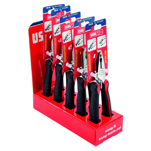 Expositor de mostrador USAG 155 AX con 5 alicates, producto duradero para diversas tareas - Product Image 2