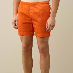 Elegantes pantalones cortos de nailon de secado rápido para hombre: alta calidad, cómodos y perfectos para usar en la playa y la piscina - Product Image 2