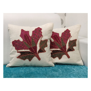 Funda de cojín de sofá con estampado de mariposa antigua, sala de estar decorativo para cojín, venta al por mayor, Exportación de la India - Product Image 4